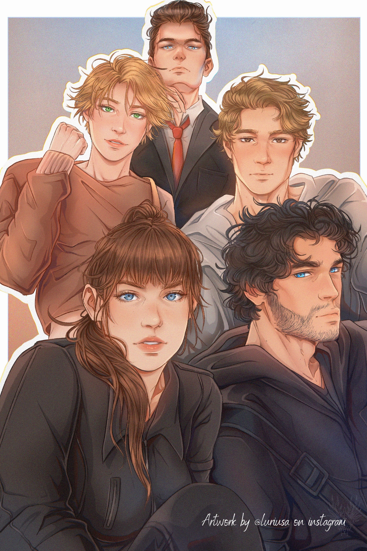 Wings of Destiny Character Art Prints